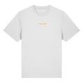Orange embroidery relaxed T-Shirt