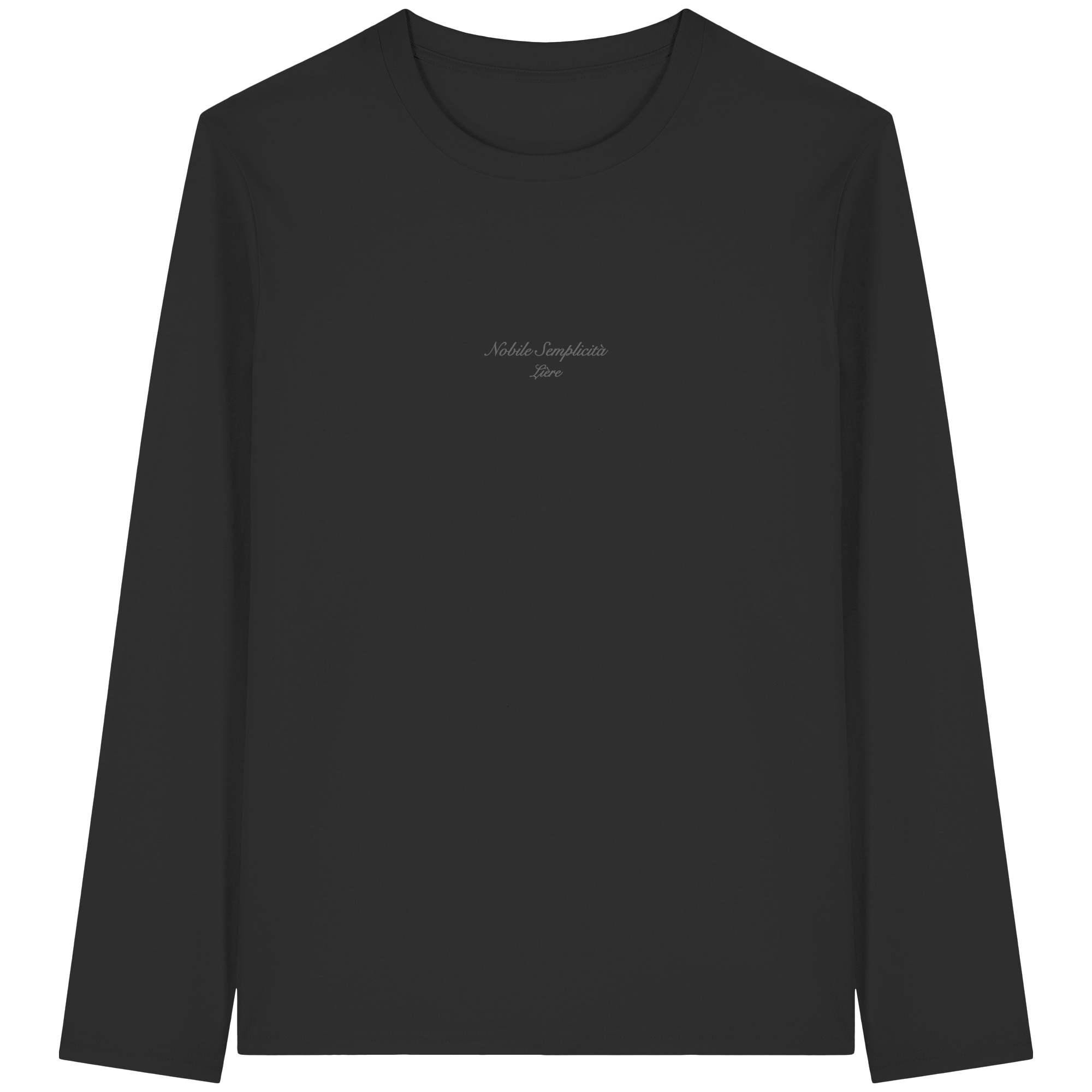 Nobile Semplicità small logo Longsleeve