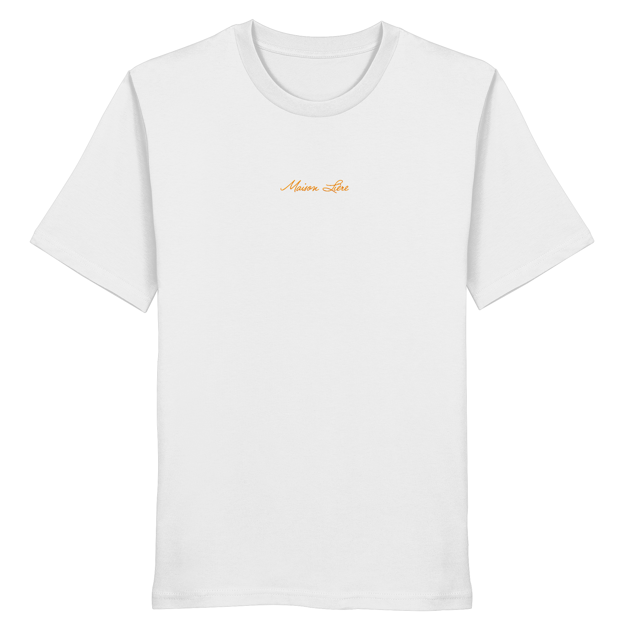 Orange embroidery T-Shirt