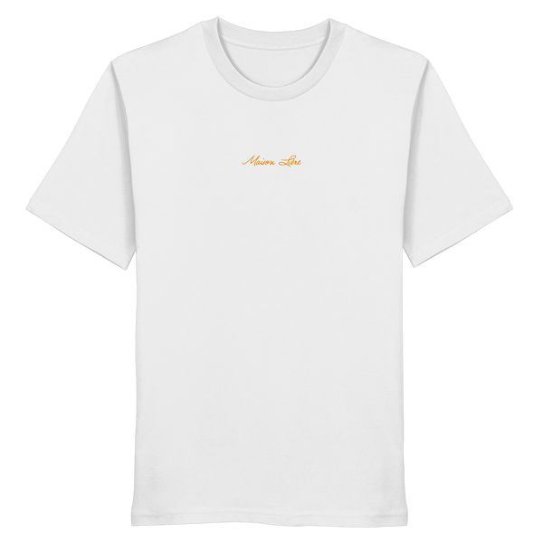 Orange embroidery T-Shirt